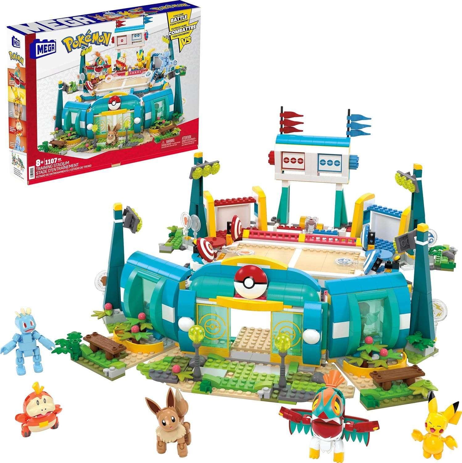 MEGA Brands - Pokemon Training Stadium Building Toy Kits